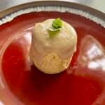 Flan di porri con salsa di acciughe