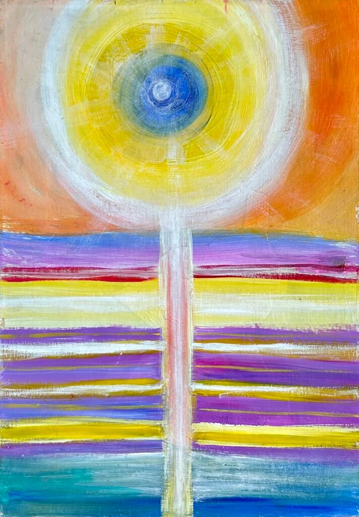 infinito - dipinto di Ilaria Berenice