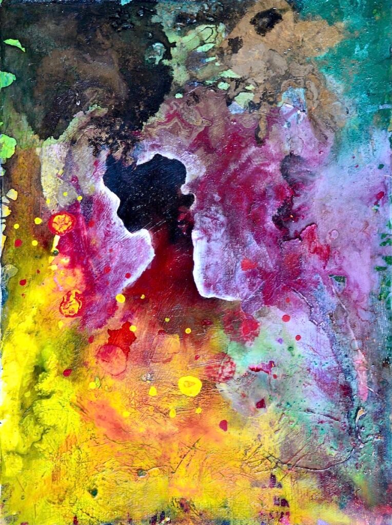 silhouette - dipinto di Ilaria Berenice